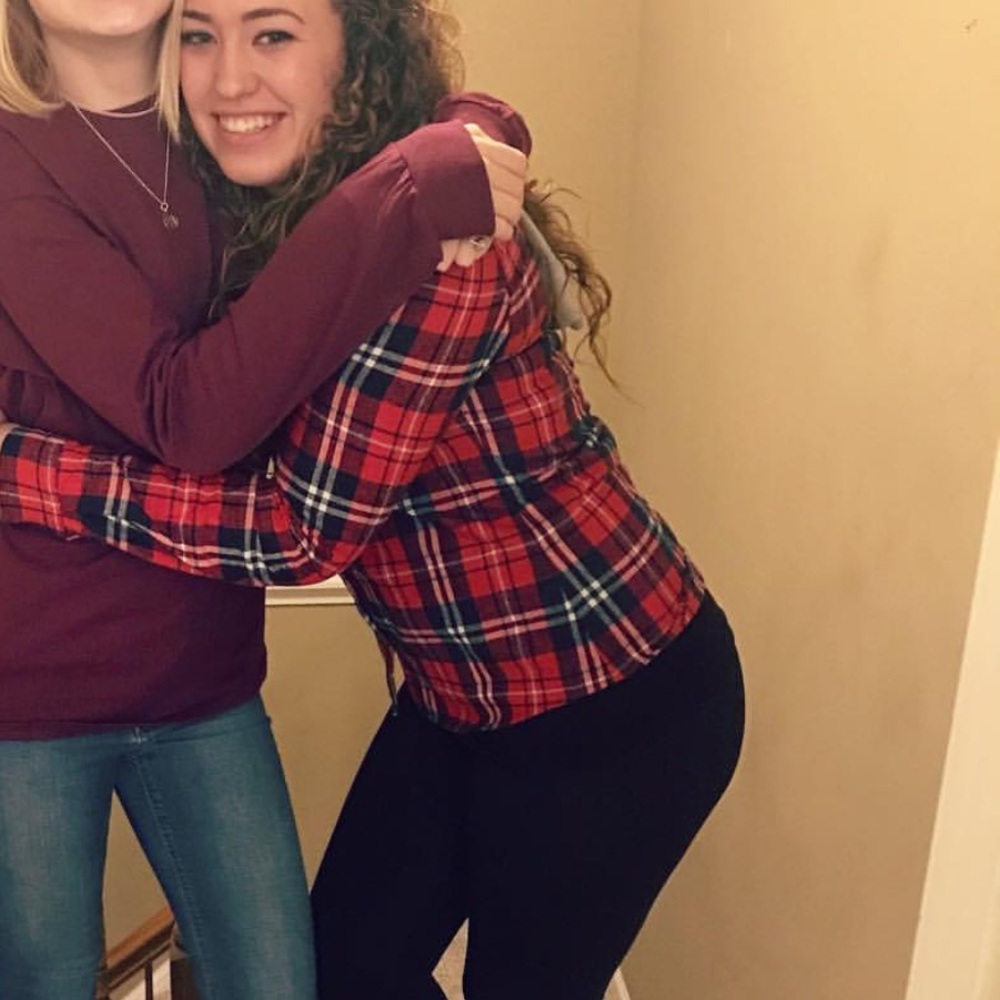 Red plaid flannel